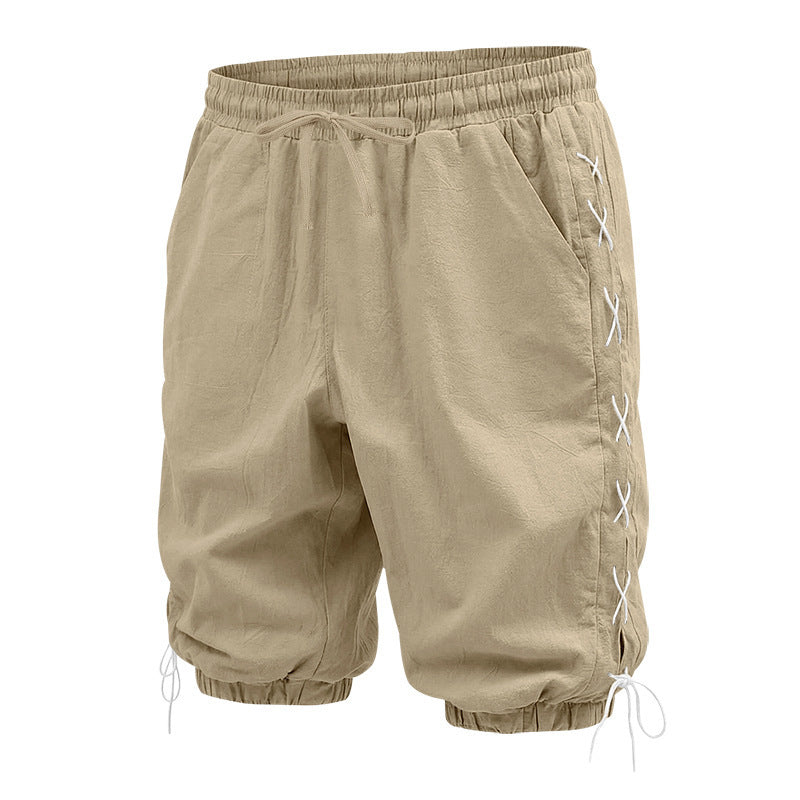 High-Street Hip-Hop Loose Casual Drawstring Shorts