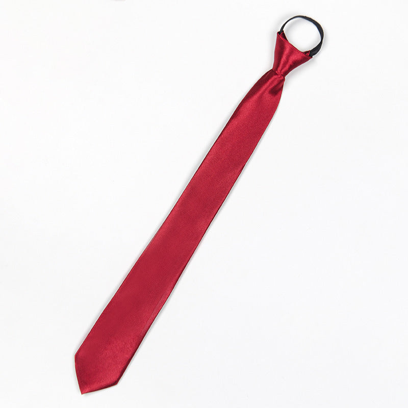Accesorios para camisas formales de negocios para hombre con cierre de cremallera estrecho
