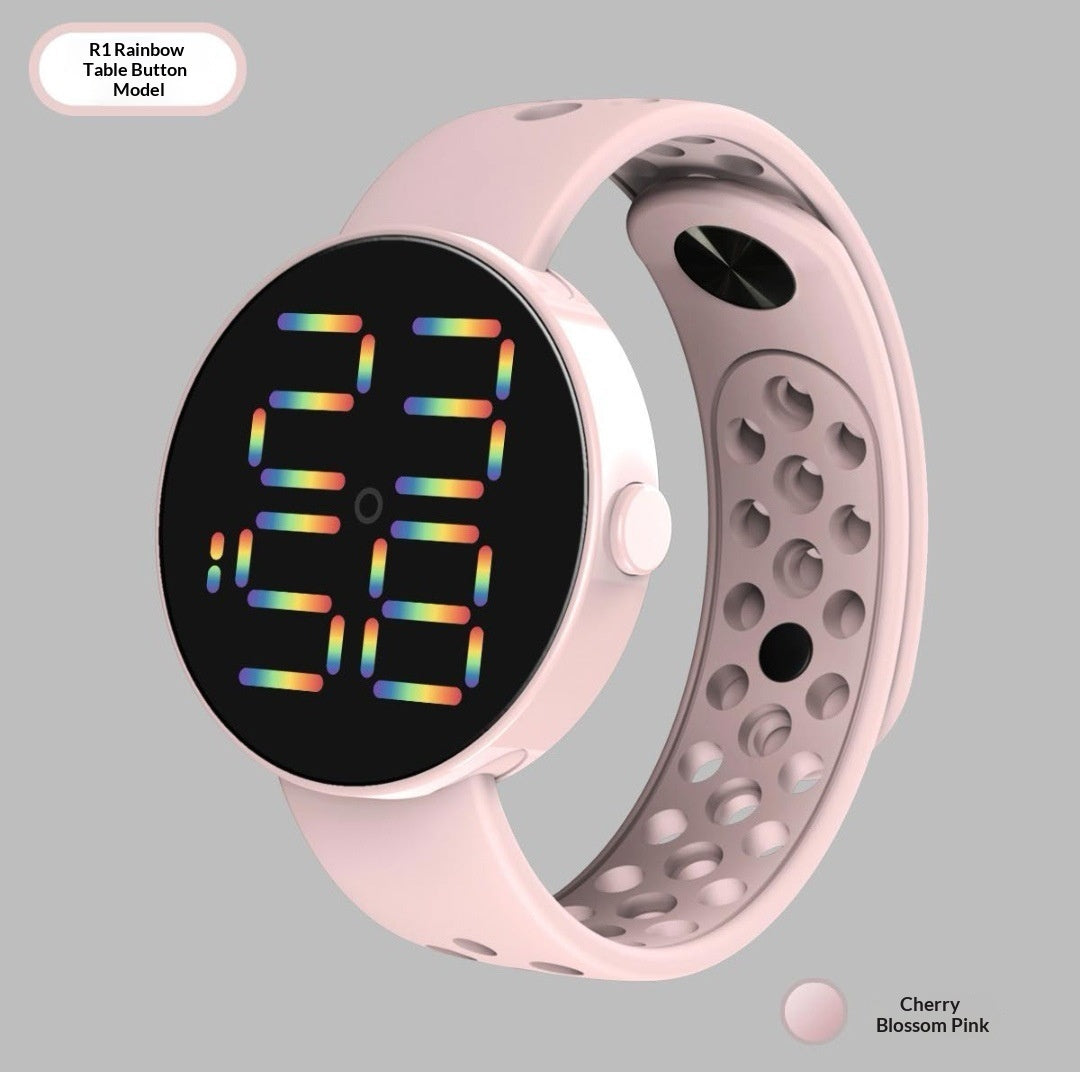 Reloj electrónico deportivo digital LED de moda