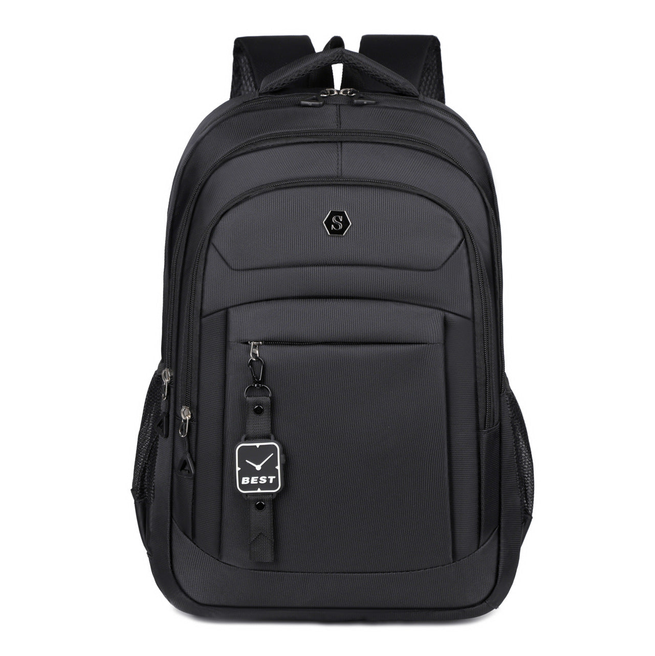Mochila de viaje elegante y de alta capacidad para exteriores, ideal para estudiantes universitarios y portátiles.