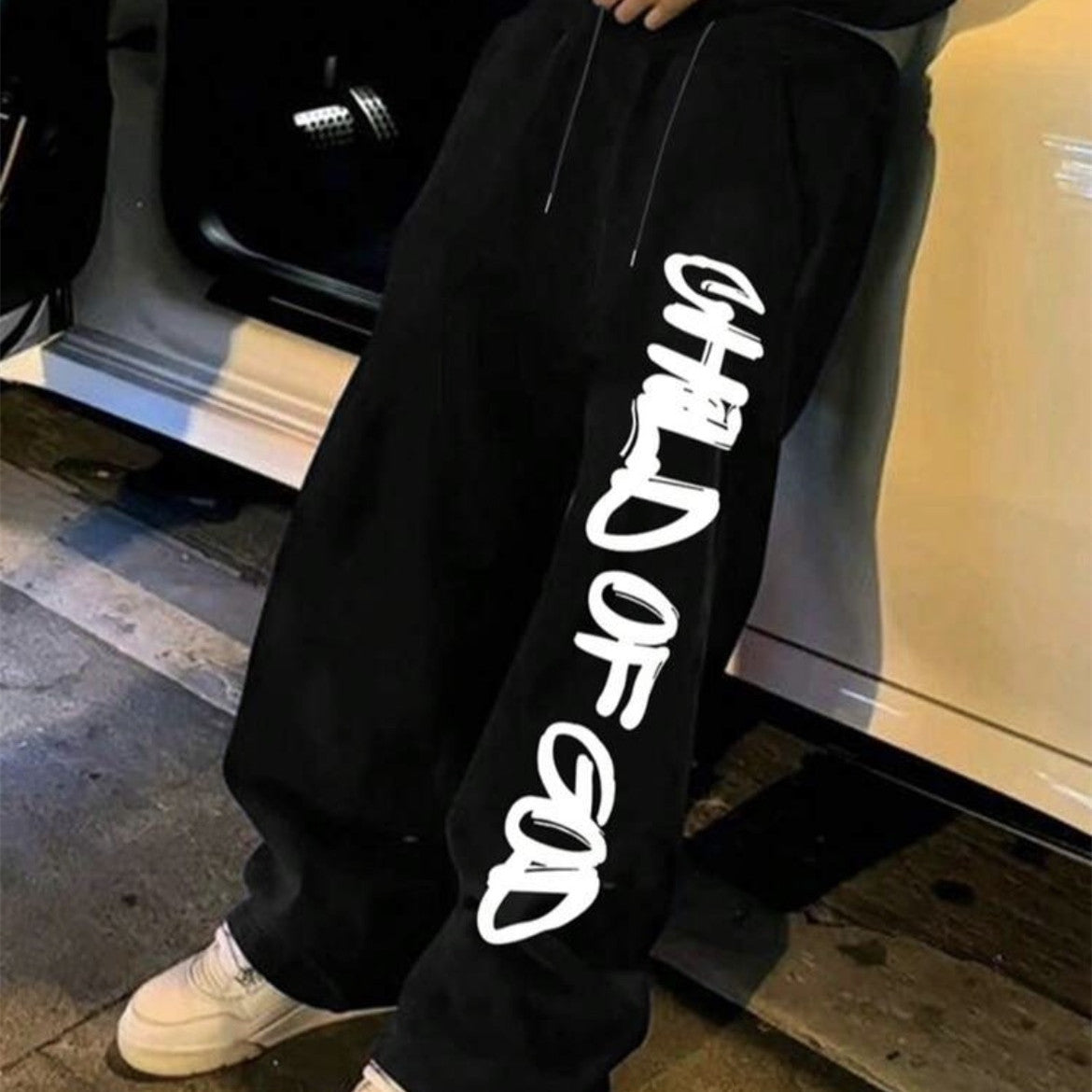 Ropa deportiva informal de corte holgado para hombre