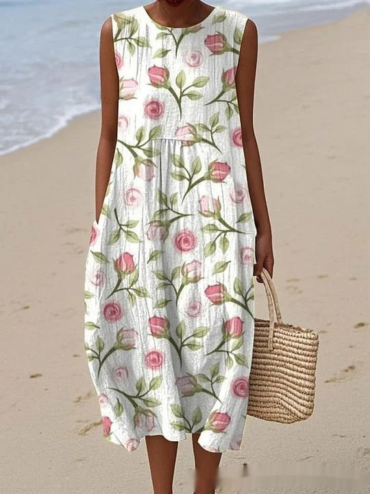 Casual Printed Elegant Dress For Women