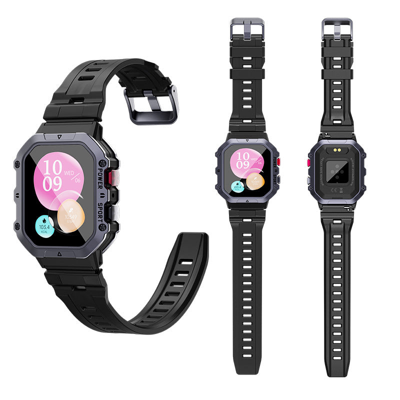 Reloj inteligente con podómetro y pulsera de actividad física W-1