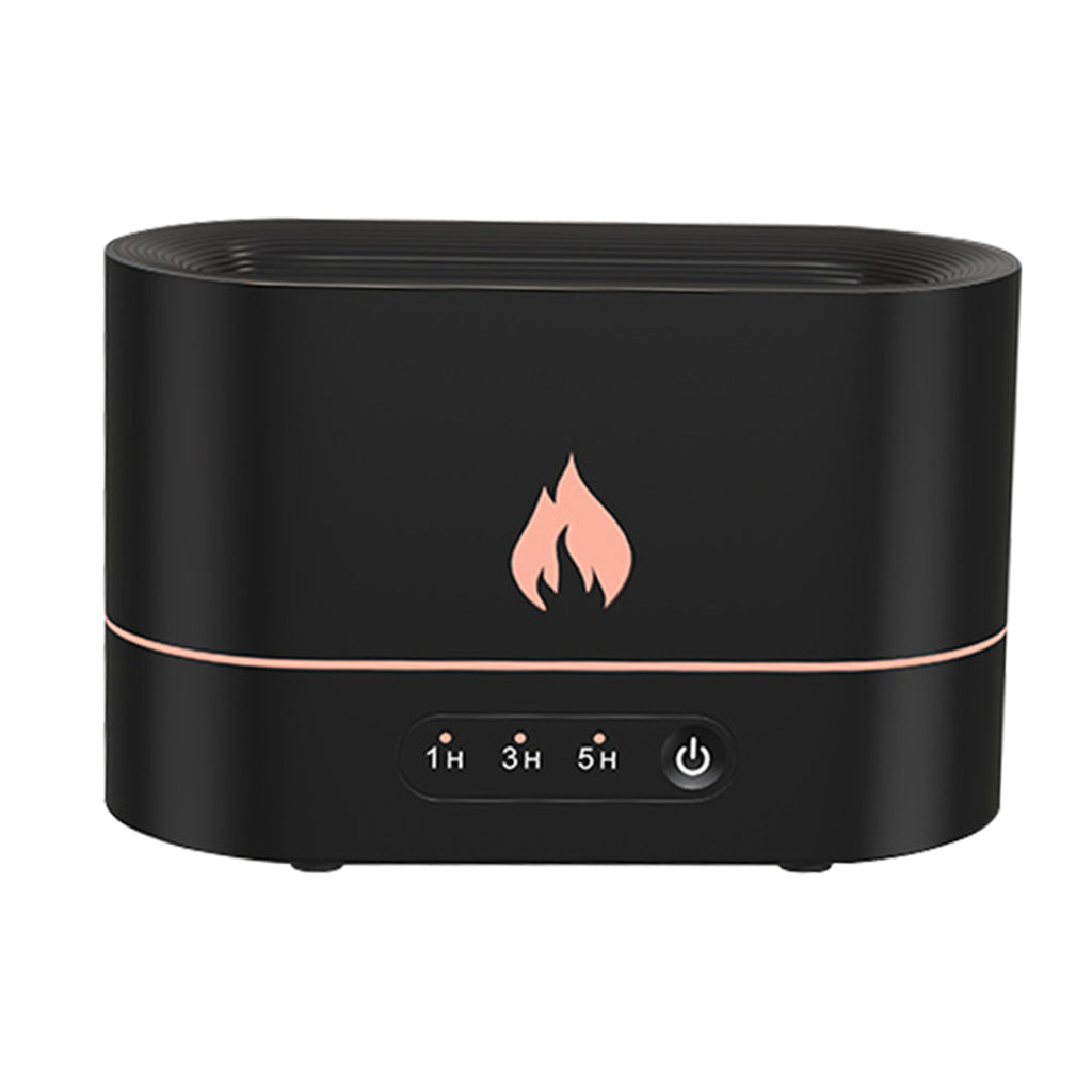 Humidificador de aromaterapia Siming Flame para dormitorio, ambiente silencioso, difusor de llama, decoración del hogar