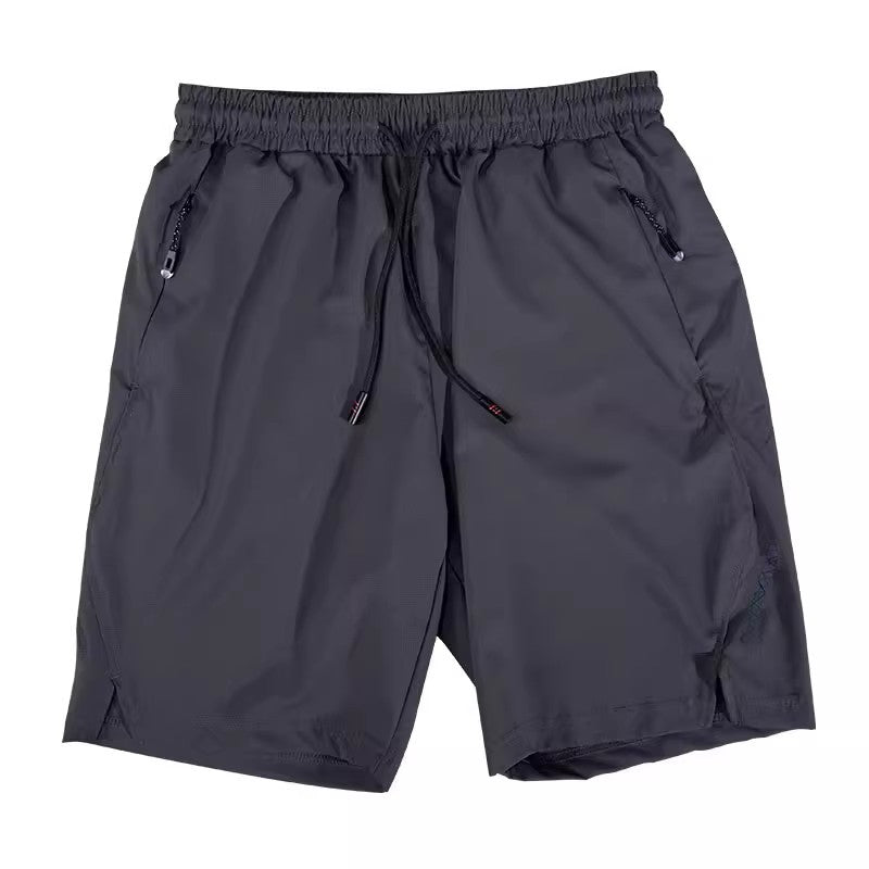 Pantalones cortos deportivos y de fitness informales, holgados, de secado rápido y transpirables para hombre