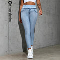 New Faux Denim Casual Comfortable And Slim-fit Sportswear