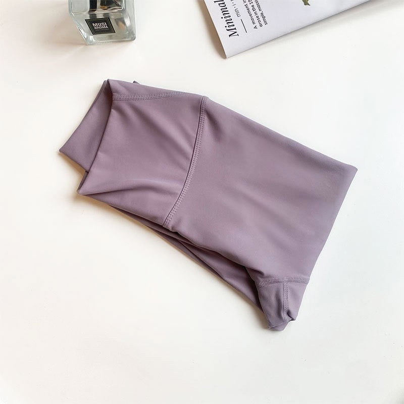 Pantalones deportivos de cintura alta sin costuras para mujer