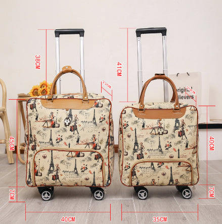 Bolsa con ruedas Iron Tower Beauty con ruedas universales