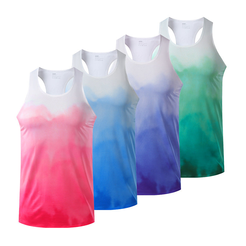 Chaleco deportivo para correr al aire libre en maratón de verano