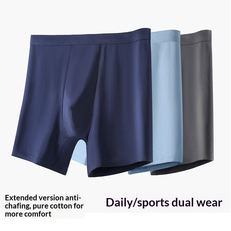 Ropa interior deportiva de algodón para hombre para evitar rozaduras.