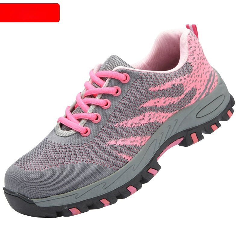 Zapatos de trabajo informales para mujer, resistentes al desgaste y a las perforaciones.