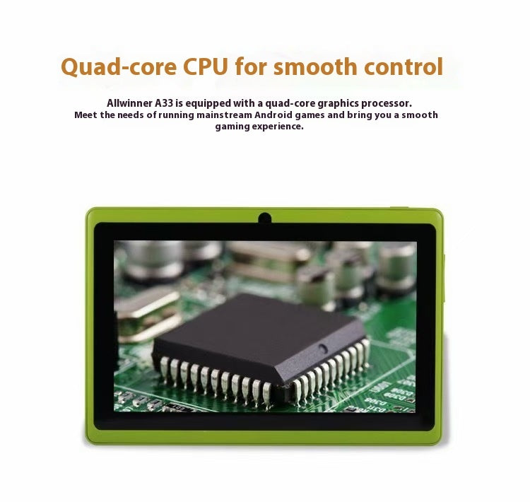 Tableta de 7 pulgadas con acceso a Internet WiFi y Bluetooth