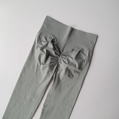 Pantalones ajustados de cintura alta para correr y yoga para mujer