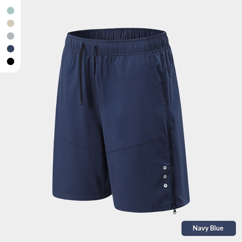 Men's Loose Cropped Pants Running Casual Shorts