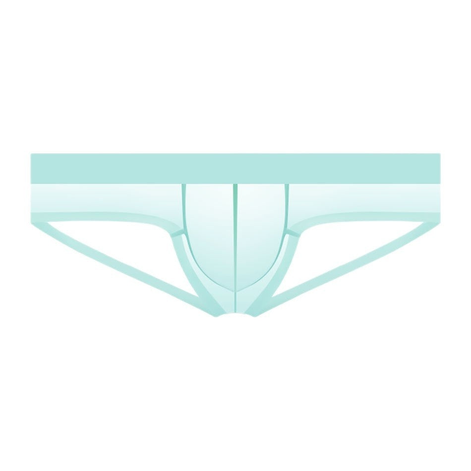 Calzoncillos bóxer ultrafinos de seda helada sin costuras para hombre