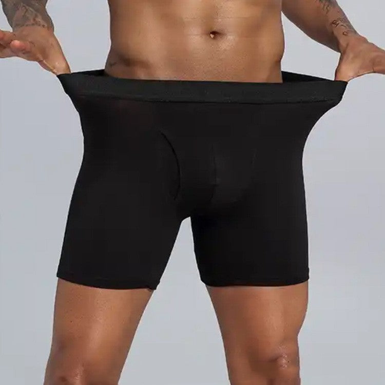 Ropa interior de talla europea para hombre, estilo largo y talla grande