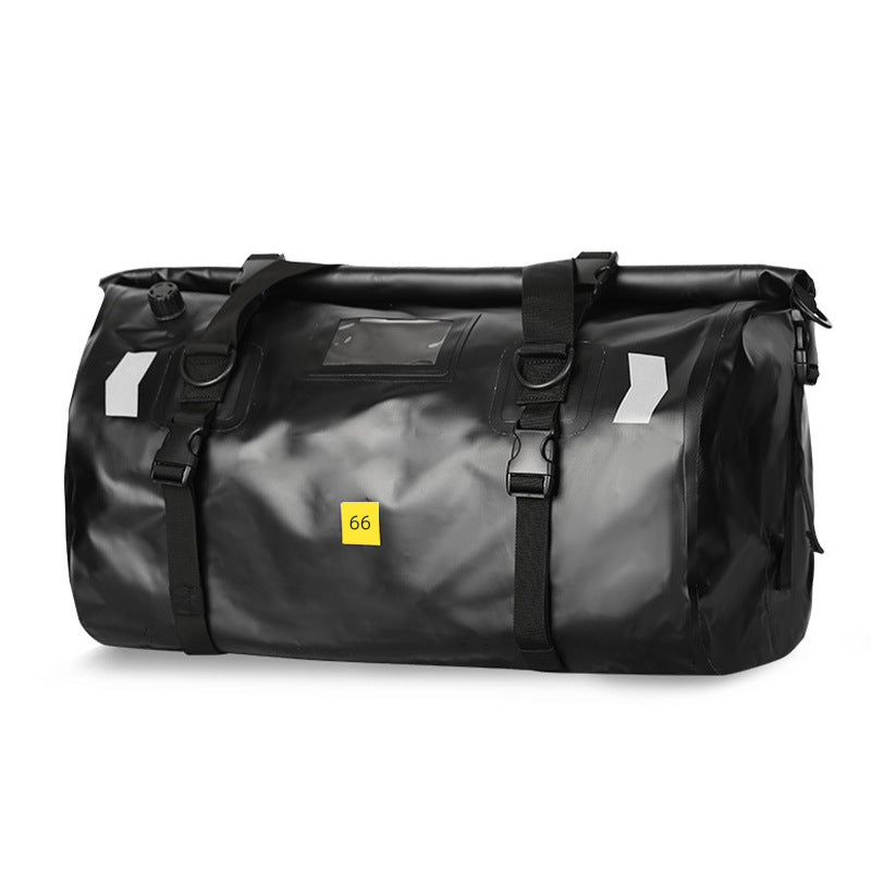 Bolsa de almacenamiento para asiento trasero de motocicleta de gran capacidad para viajes en coche