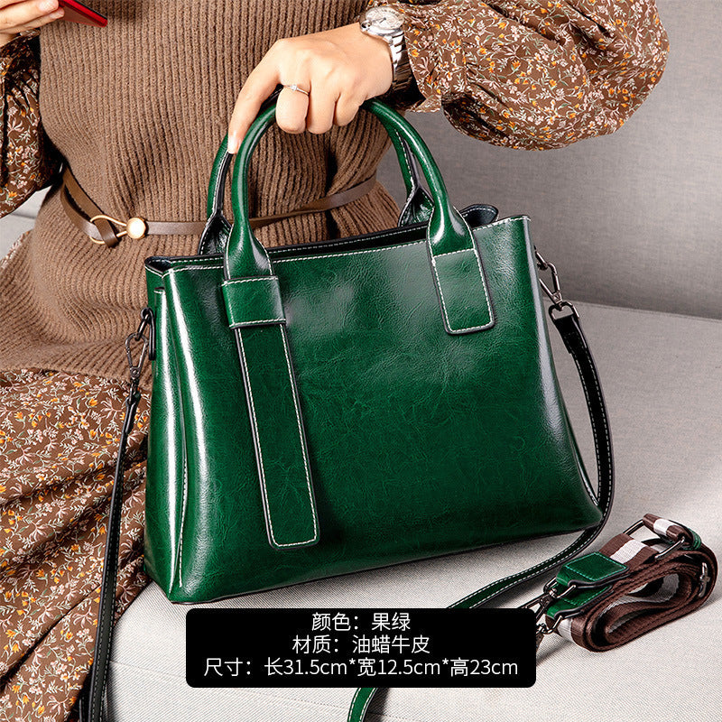 Bolso bandolera y de hombro para mujer, elegante, versátil y de gran capacidad.