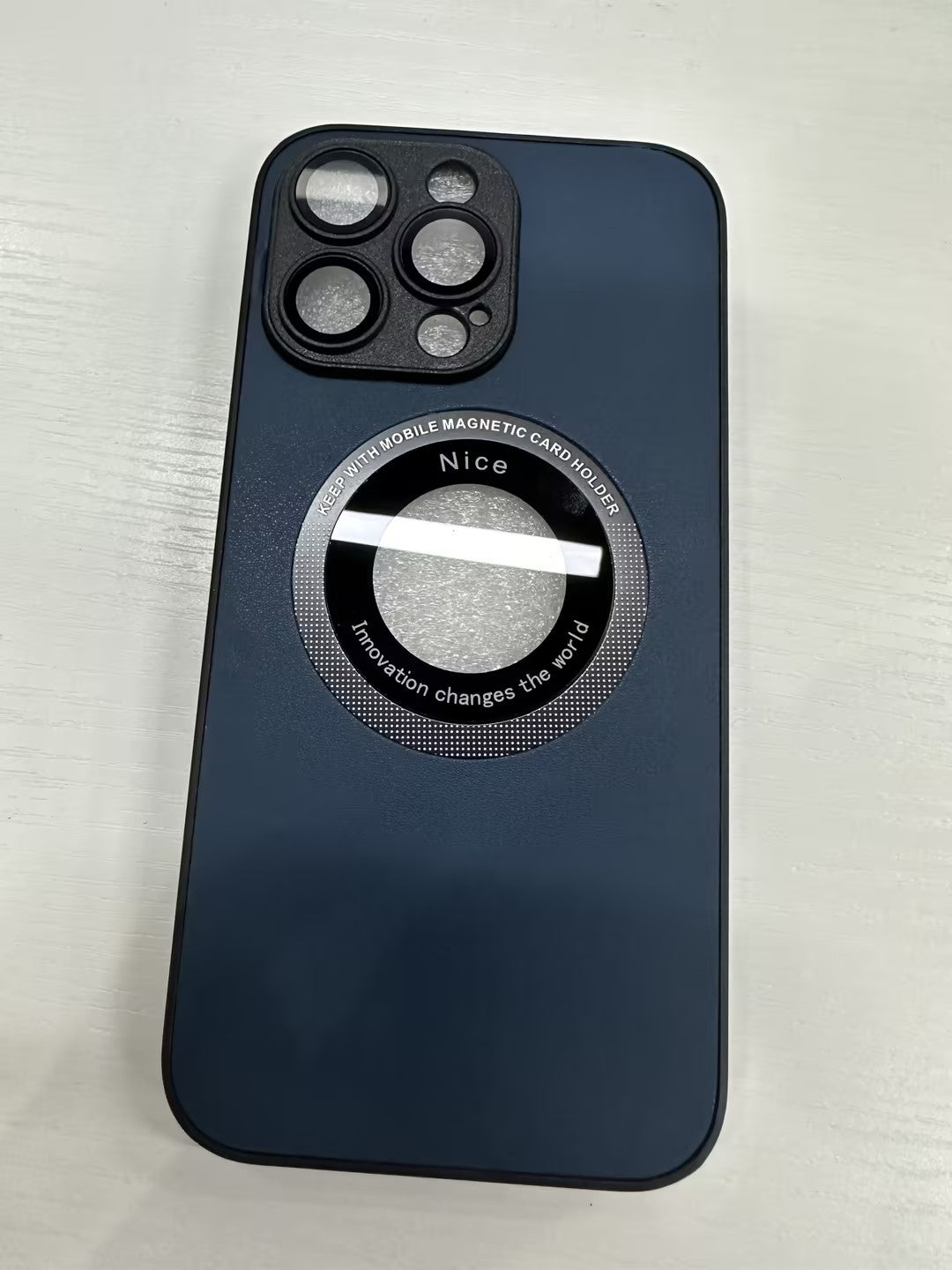 Funda de piel de grano de lichi para iPhone 15 PRO