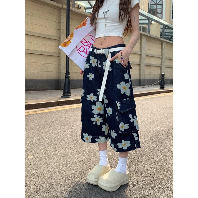 Pantalones de verano de pierna ancha, holgados, favorecedores y de largo medio para hombre y mujer.