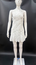 Three-dimensional Flower Patchwork Strap Dress For Women