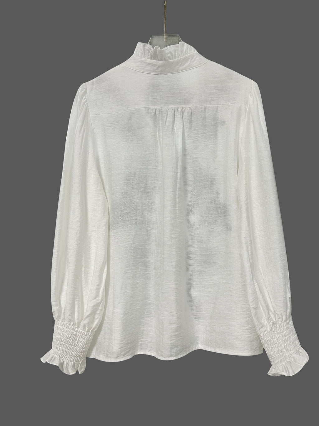 V-neck Floral Embroidery Womens Shirt