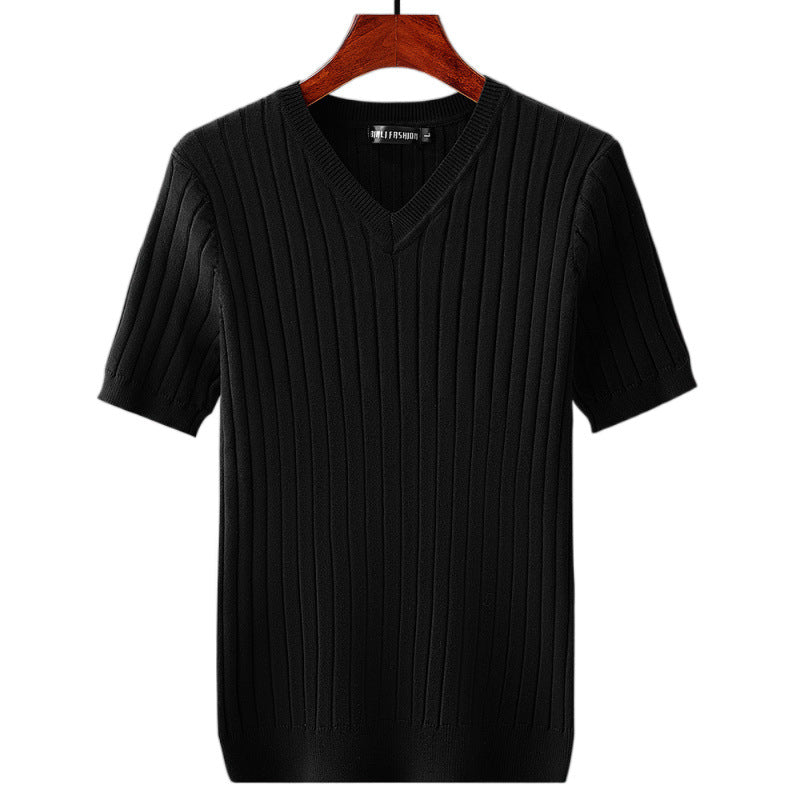 Top elástico versátil básico con cuello en forma de corazón de melocotón