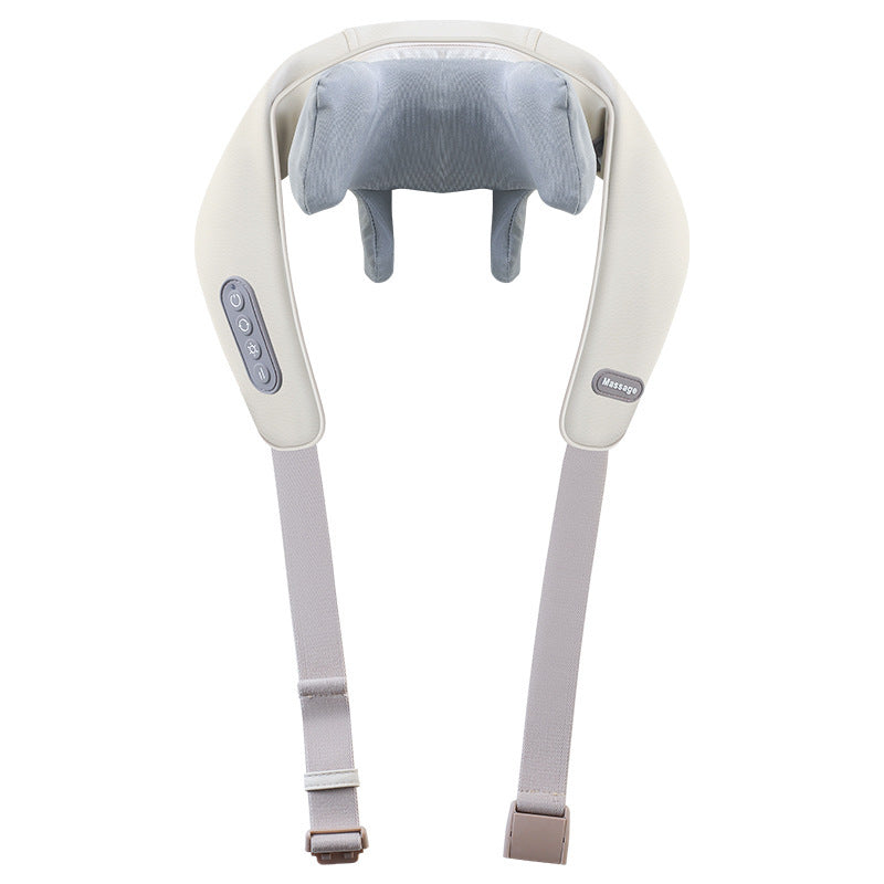 Masajeador de hombros y cuello, levantamiento de cuello, compresa caliente, dragado de cuello, pinza para músculo trapezoide, amasamiento