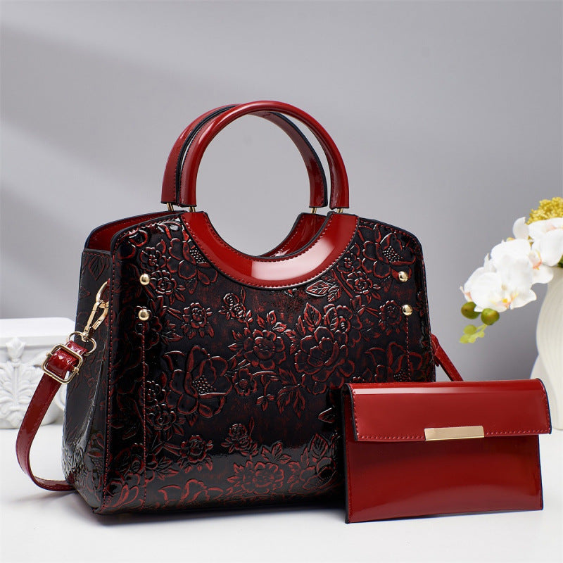 Bolso bandolera de gran capacidad con diseño informal y elegante de un solo hombro.