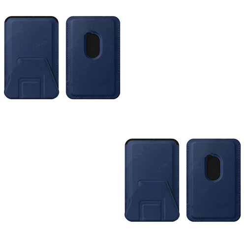 Soporte para teléfono móvil, tarjetero, tarjetero plegable, adhesivo para tarjetas, tarjetero magnético multifuncional.