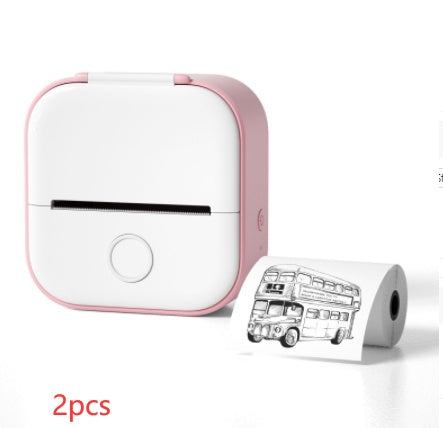 Mini impresora térmica portátil de etiquetas, impresora de fotos para el hogar, impresora de preguntas incorrectas para estudiantes, mini impresora de etiquetas compatible con Bluetooth, etiqueta de precio