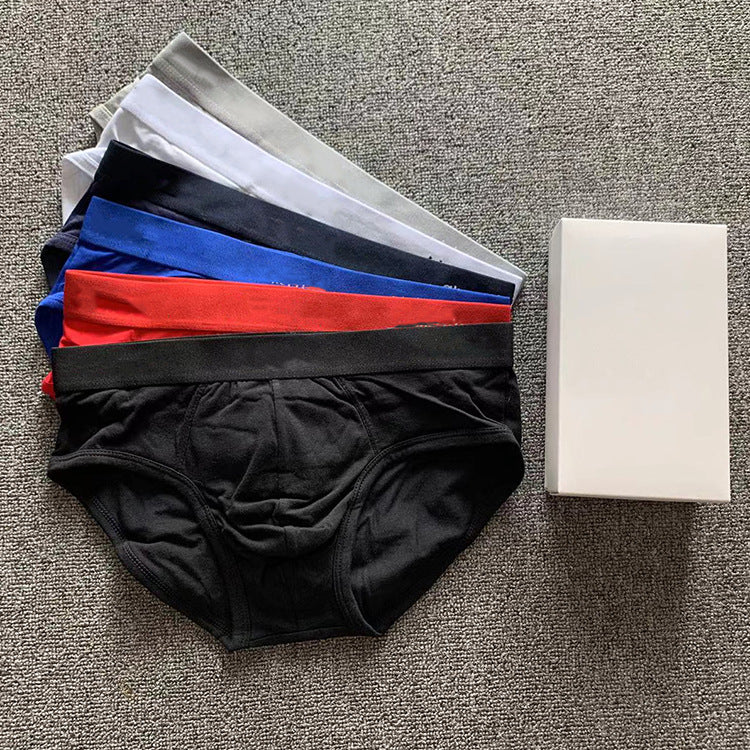 Calzoncillos bóxer de algodón para hombre, ropa interior transpirable de talla grande para deportes