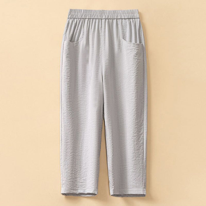 Casual Harem Pants High Waist Loose Fit