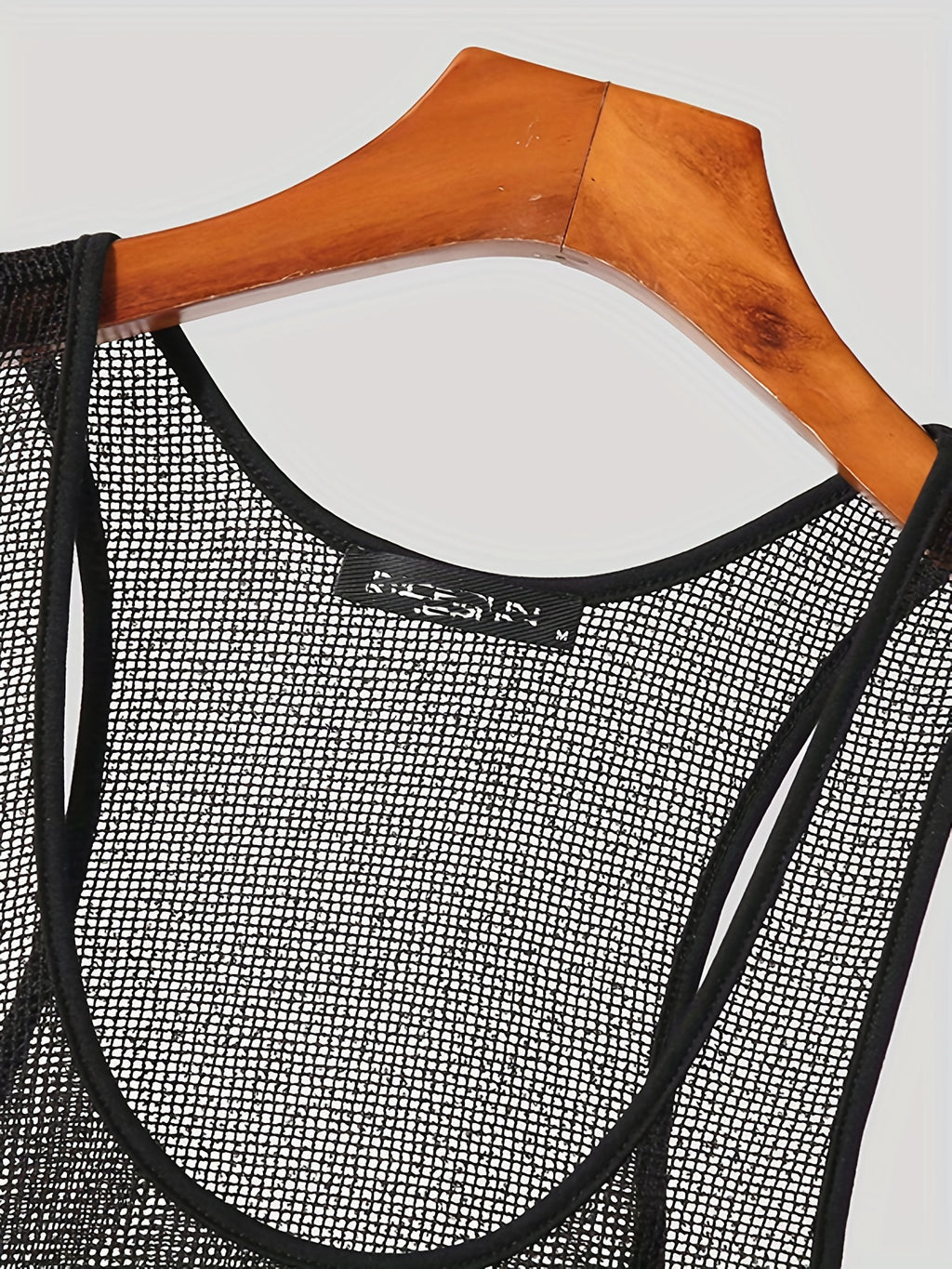 Camisa de color liso para uso exterior, chaleco informal de punto en forma de I