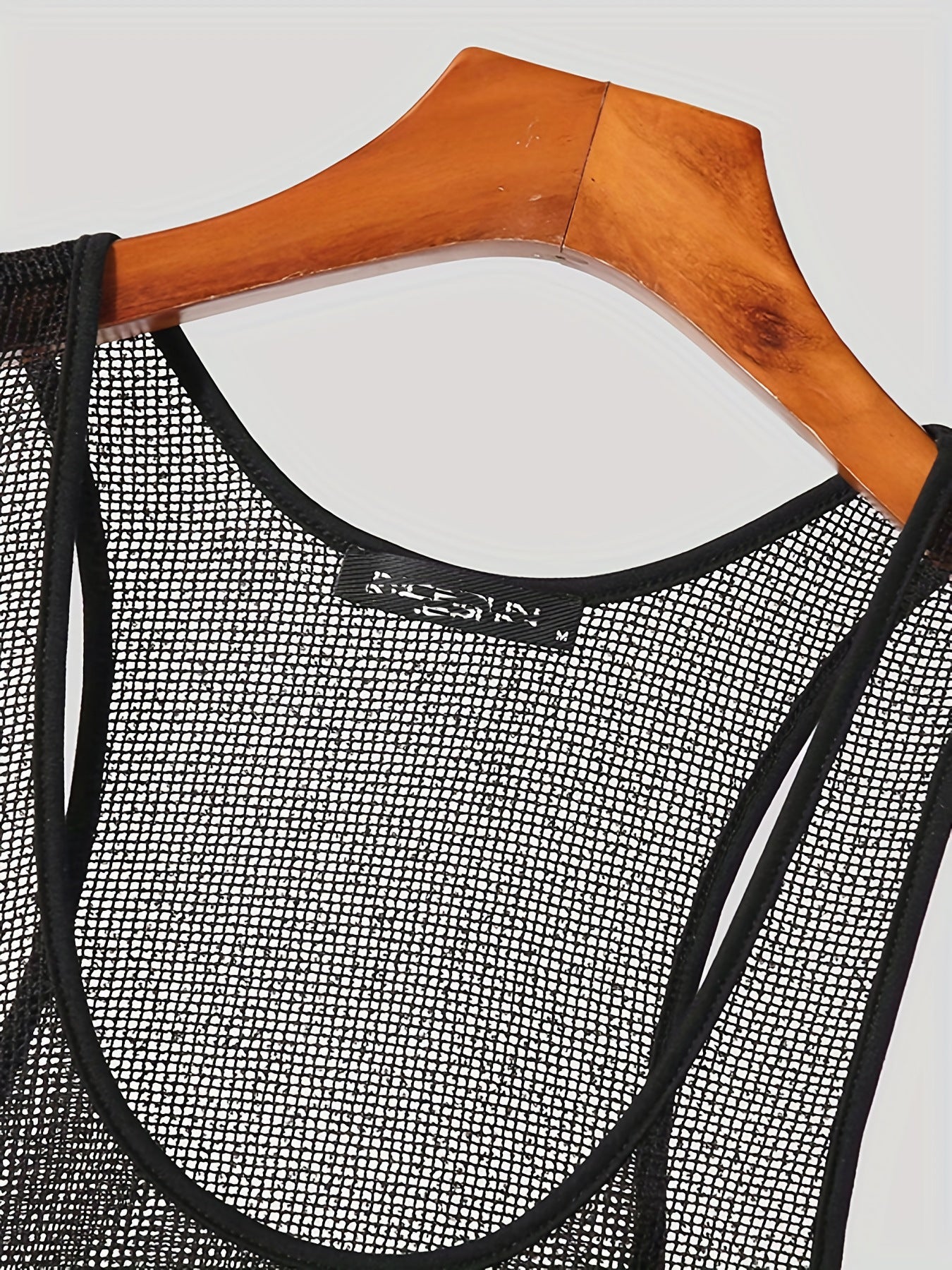 Camisa de color liso para uso exterior, chaleco informal de punto en forma de I