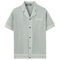 Top de punto calado informal de verano para hombre
