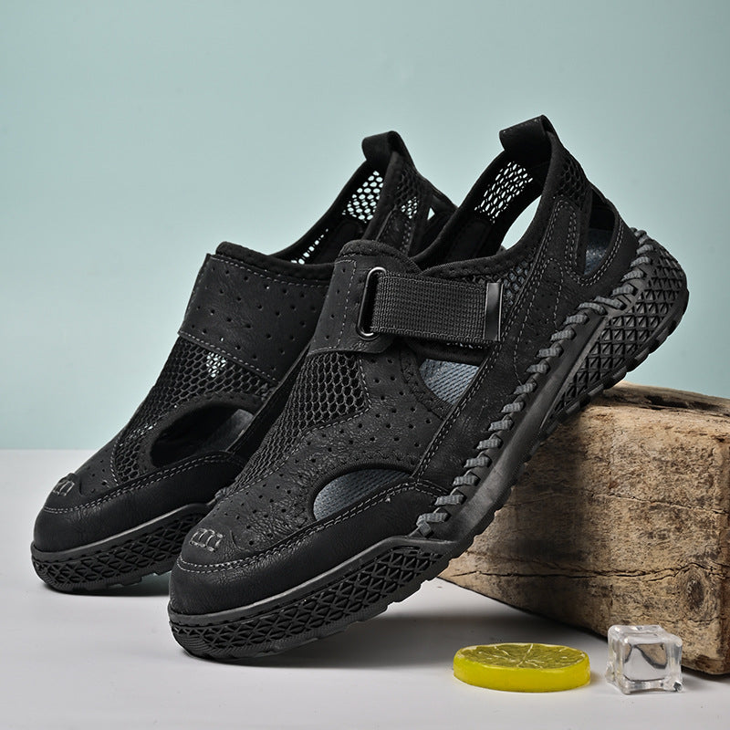 Sandalias cerradas transpirables para hombre