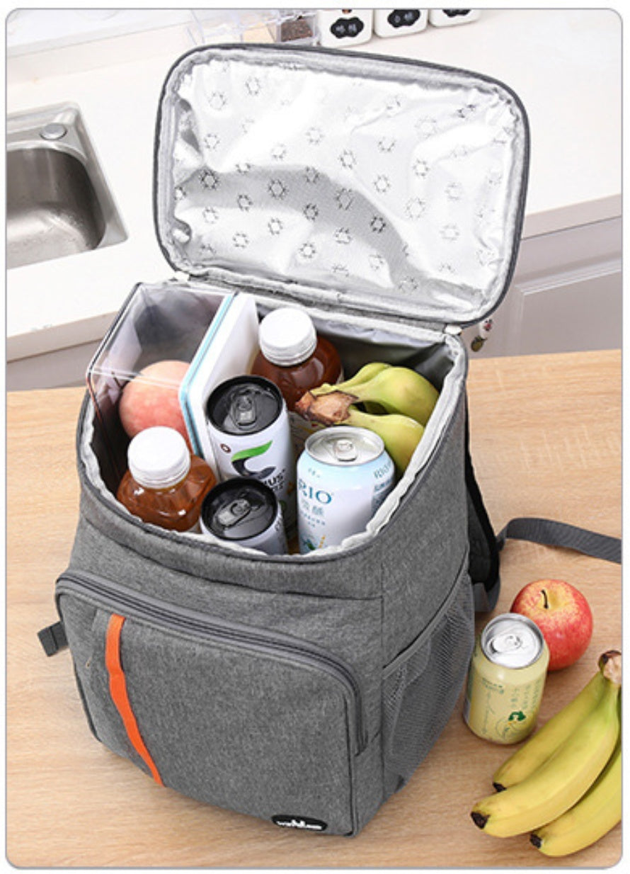 Bolsa aislante de tela Oxford con doble hombro