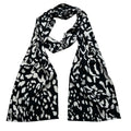 2pcs Abstract Long Scarf,Gallery Opening Bold Abstract Print Makes Artistic Statement,vacation,daily Life,evening Party,Office Appropriate Subtlety For Women Men
