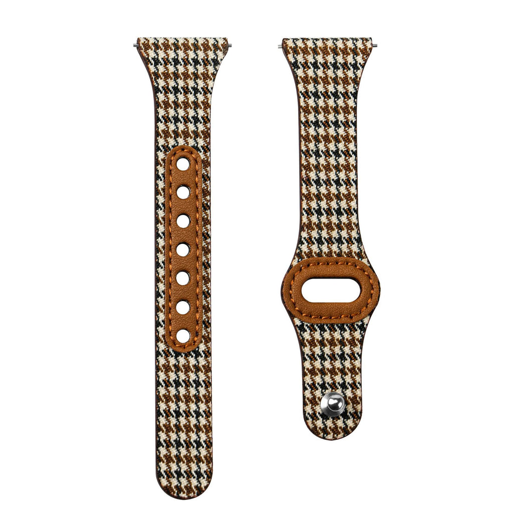 Leather Canvas Strap Straight Interface