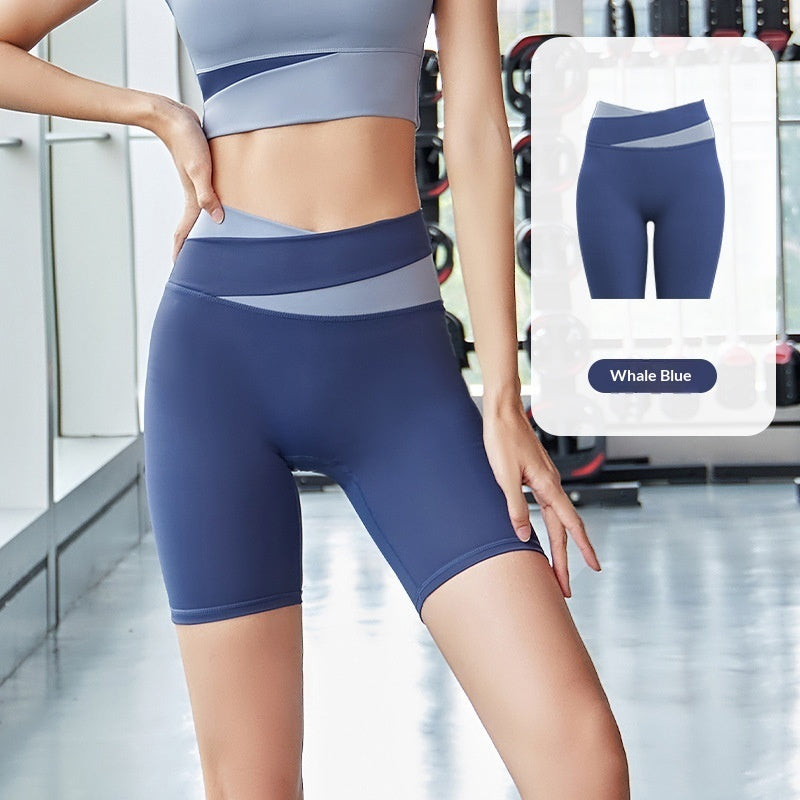 Pantalones de yoga de cintura alta y leggings deportivos que levantan la cadera
