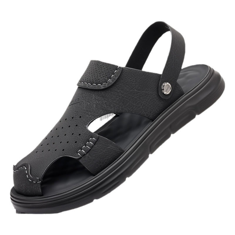 Zapatos de playa para hombre, frescos y salvajes, artísticos.