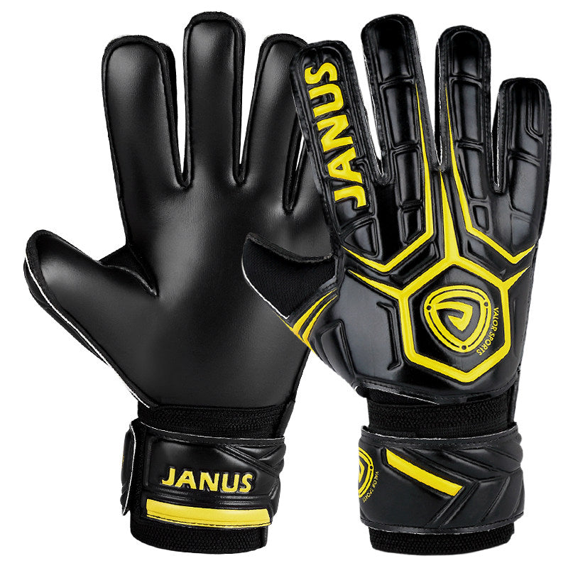 Guantes profesionales de látex antideslizantes y resistentes al desgaste con protección para los dedos.