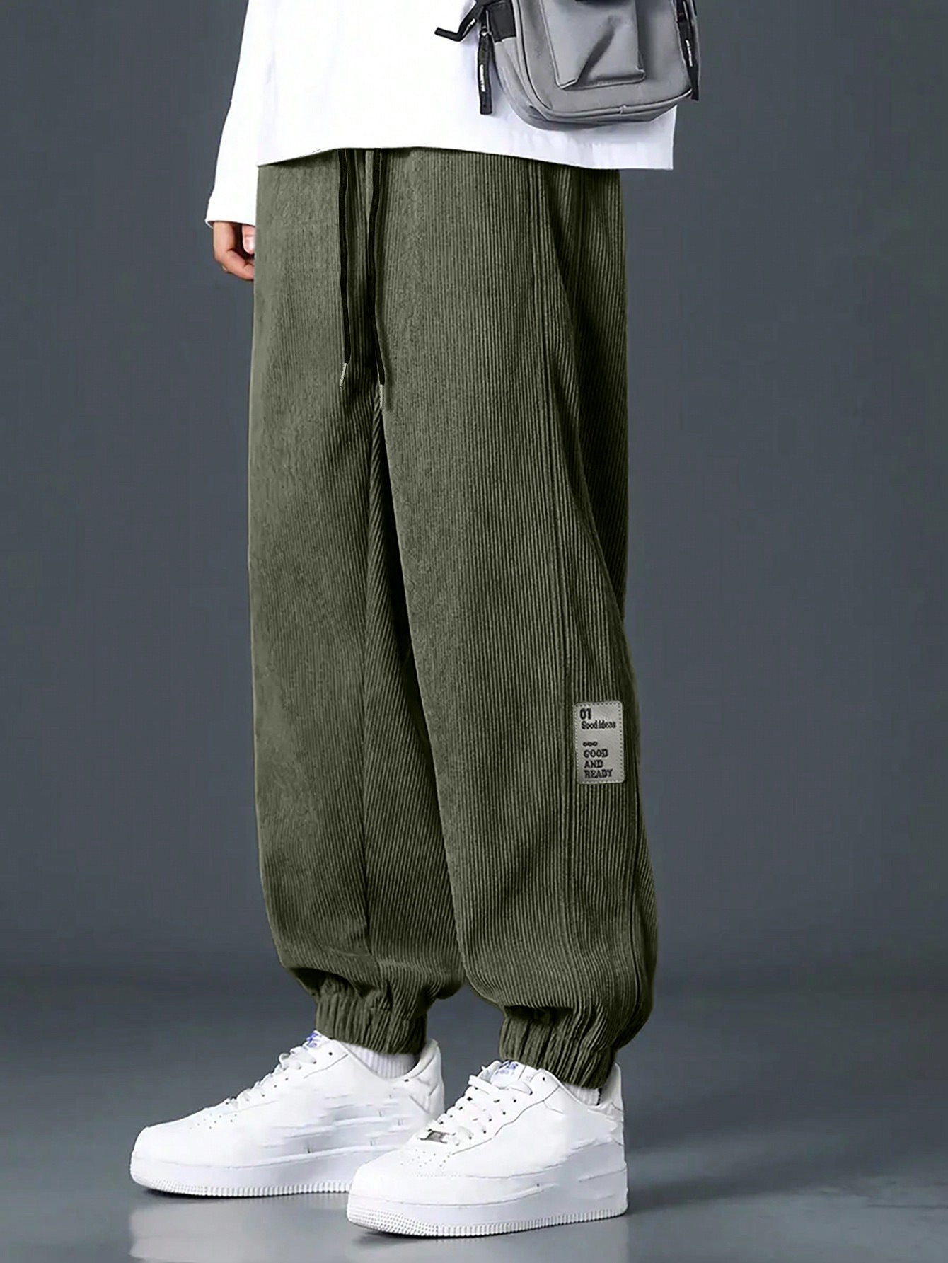 Pantalones de trabajo casuales de pana para deportes