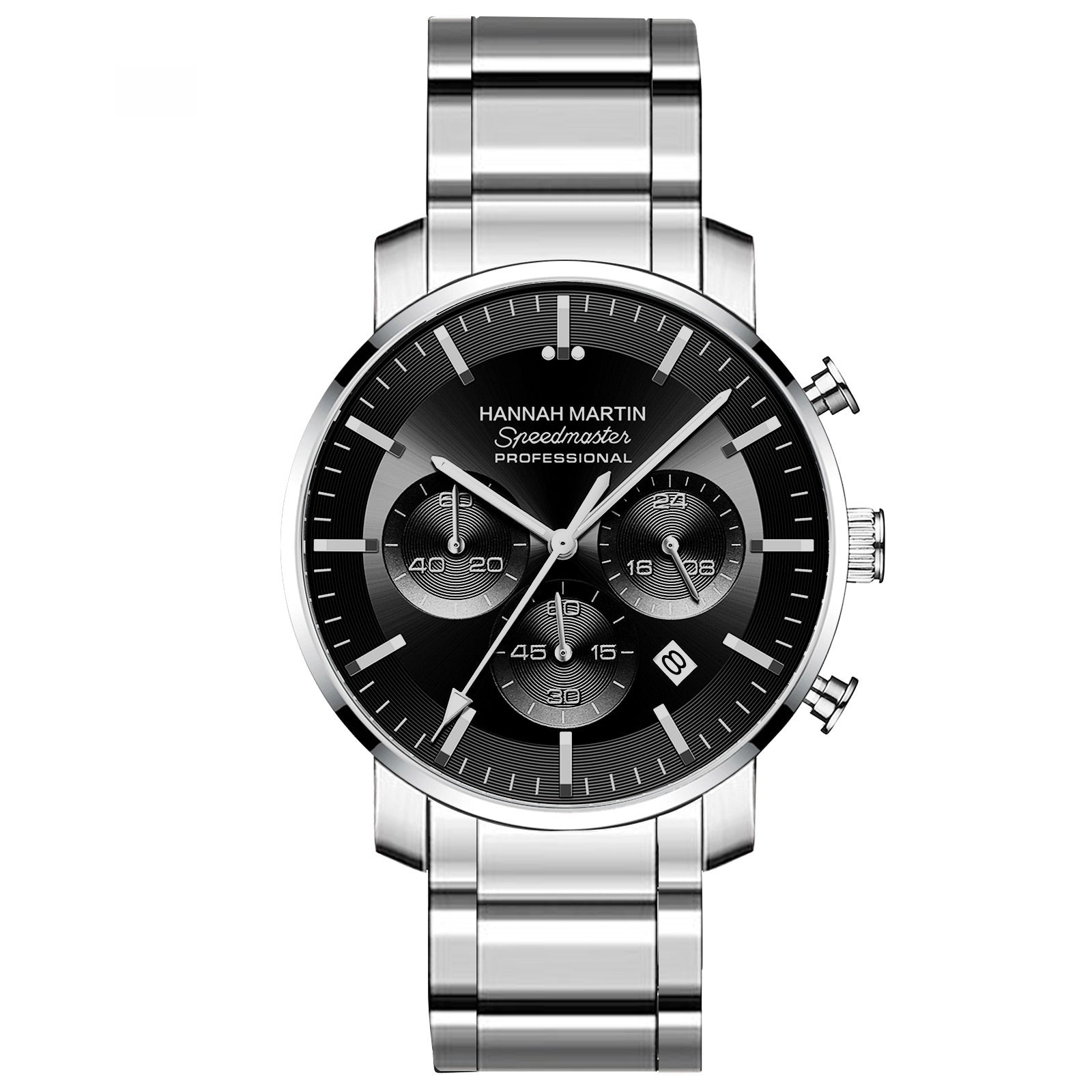 Nuevo reloj multifunción de seis manecillas con calendario, resistente al agua, para hombres de negocios.
