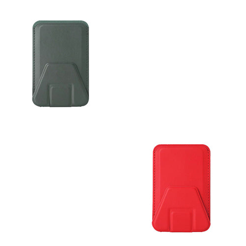 Soporte para teléfono móvil, tarjetero, tarjetero plegable, adhesivo para tarjetas, tarjetero magnético multifuncional.