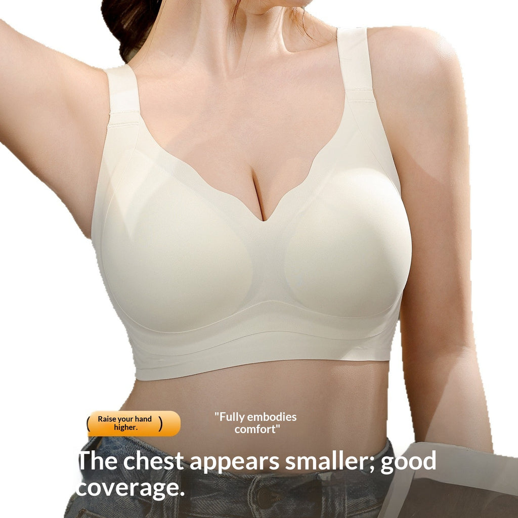 Sujetador deportivo de talla grande para mujer, de figura delgada y favorecedora, que minimiza el exceso de volumen y crea una apariencia más delgada.