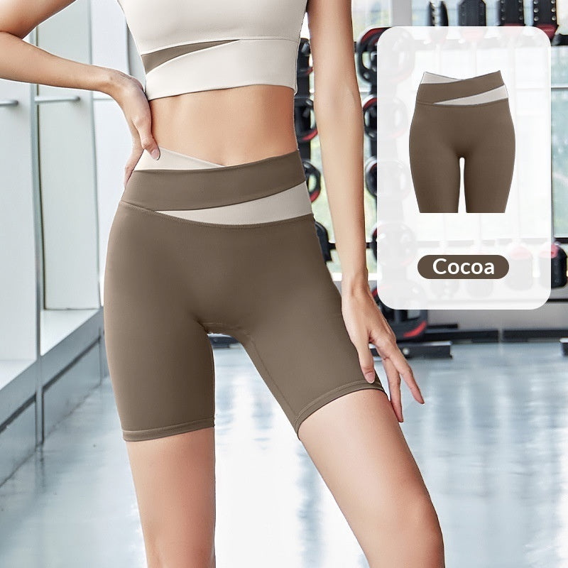 Pantalones de yoga de cintura alta y leggings deportivos que levantan la cadera