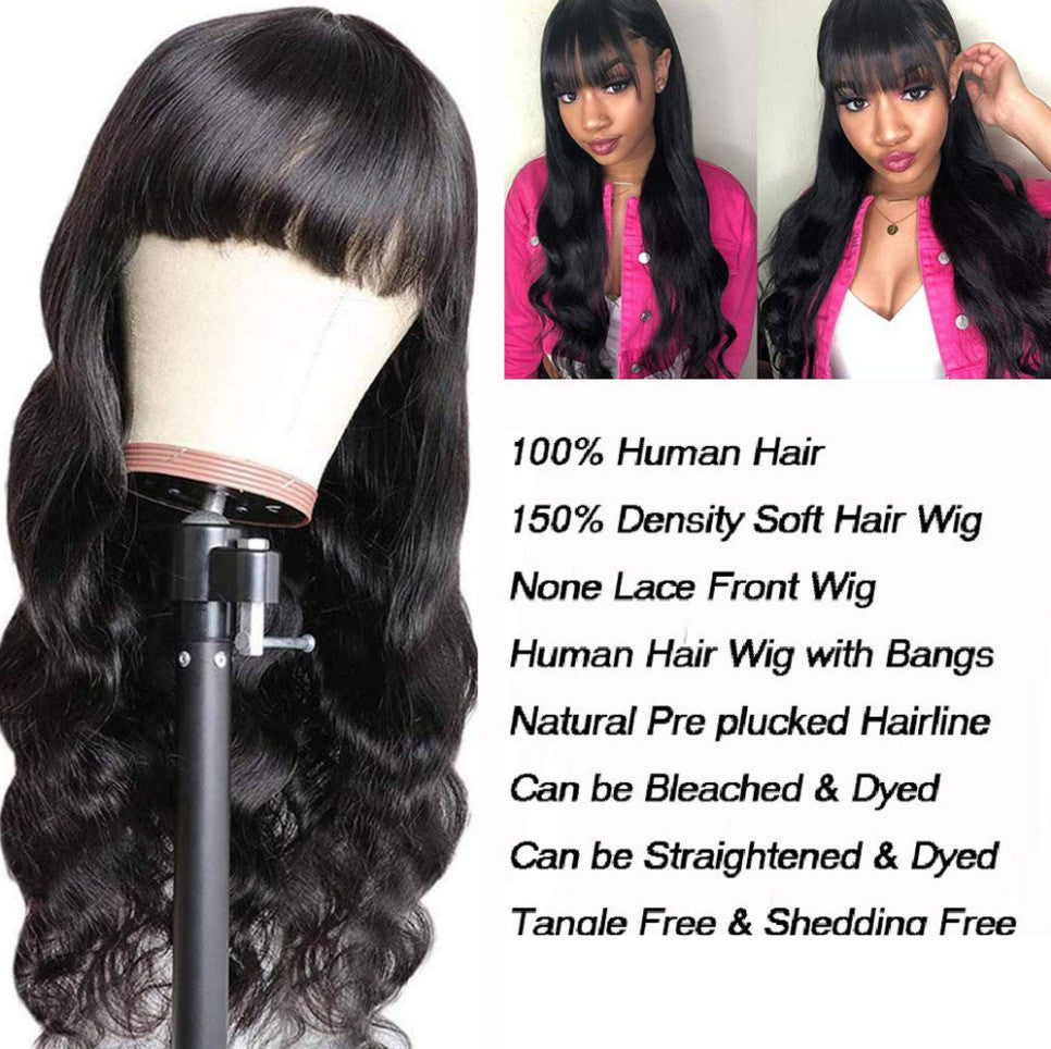 Pelucas BODY WAVE totalmente hechas a máquina sin encaje
