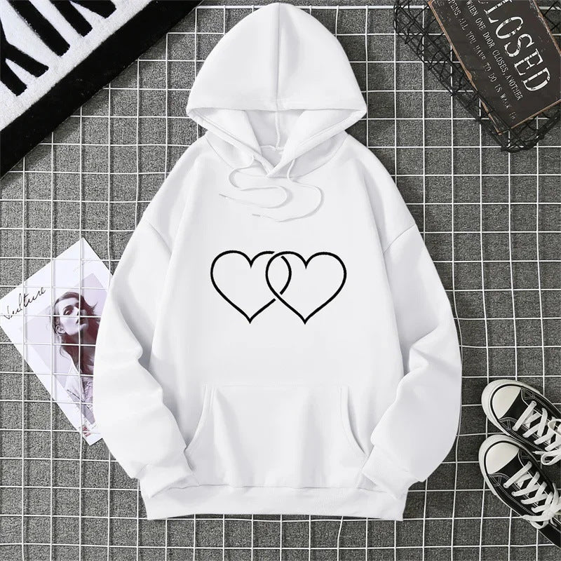 Sudadera con capucha informal para hombre